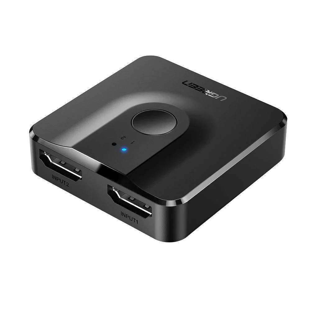 UGREEN 2-Port Bi-Directional HDMI Switcher (Black) (CM217/50966) - Image 4