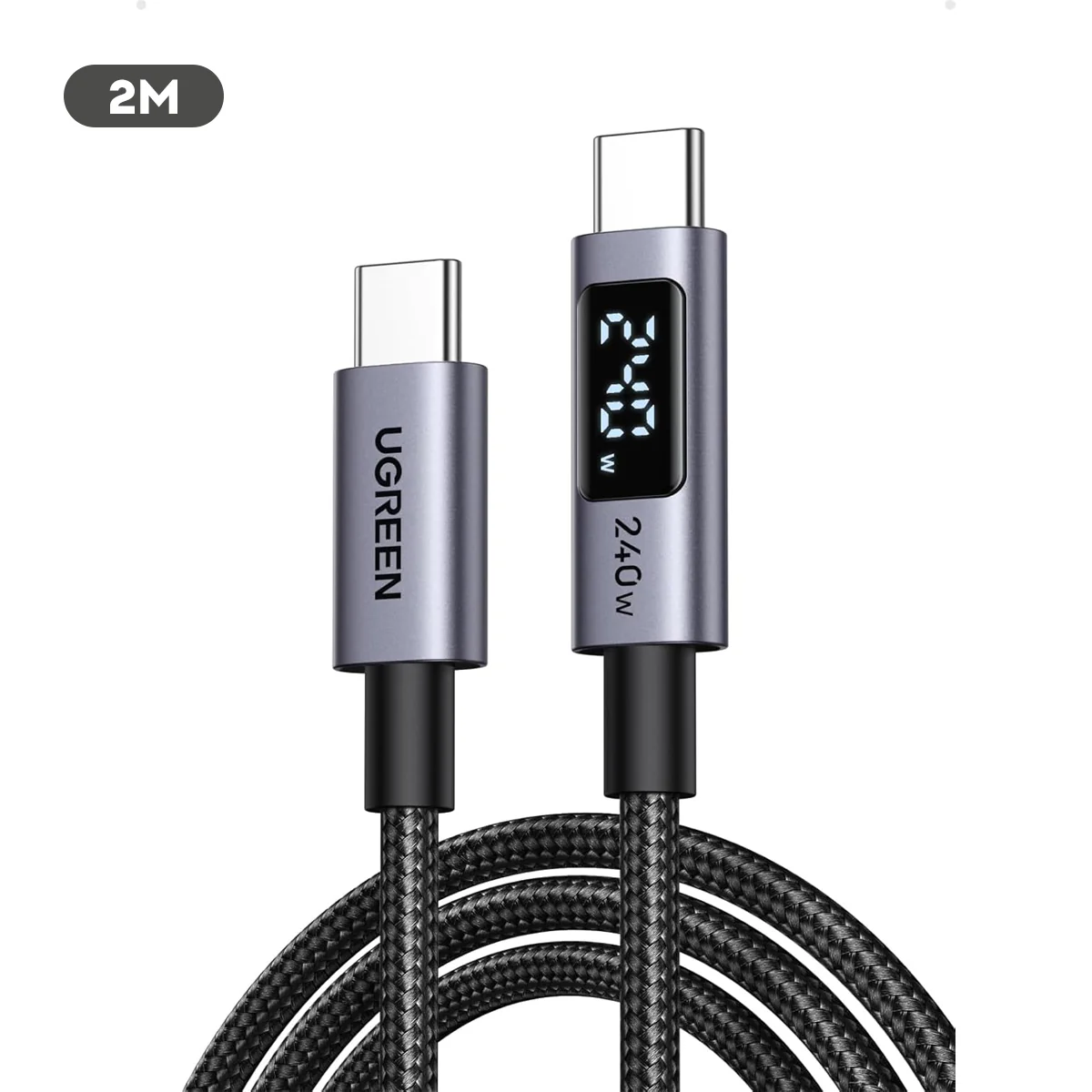 Ugreen 240W USB-C to USB-C PD Fast Charging Cable - (1m, 2m, 3m) (L530/65866, 65867, 65868) - Image 11