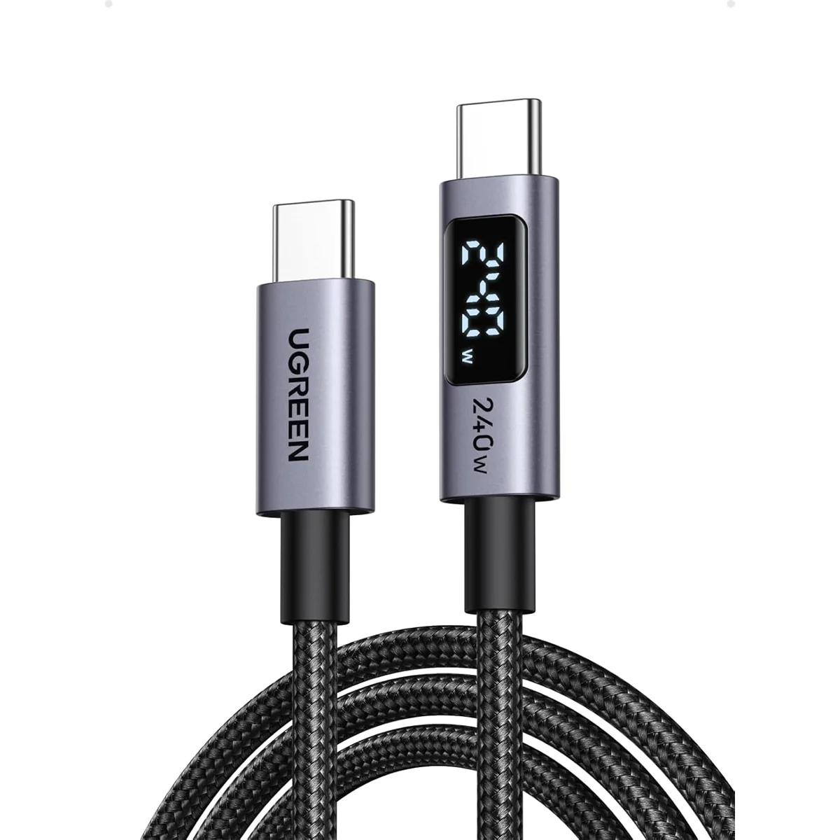Ugreen 240W USB-C to USB-C PD Fast Charging Cable - (1m, 2m, 3m) (L530/65866, 65867, 65868) - Image 2