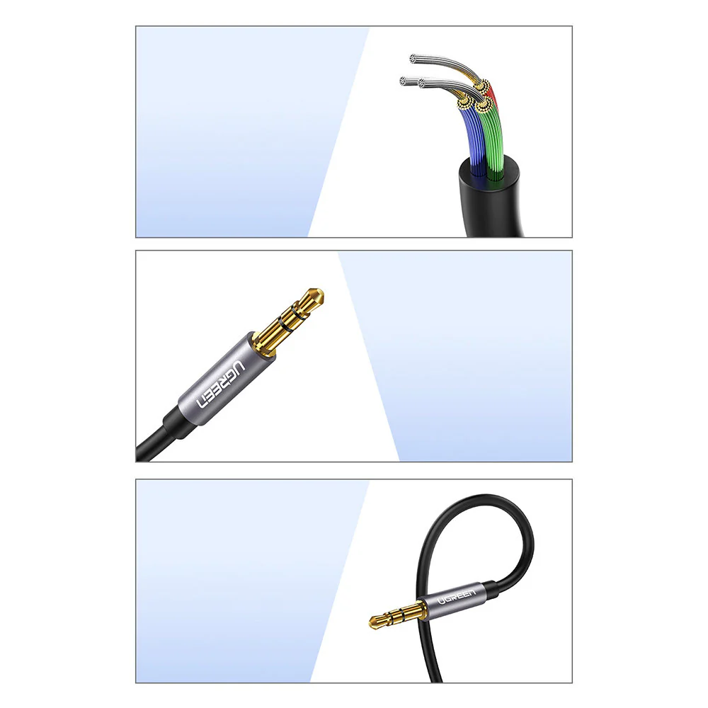 UGreen 3.5mm Male To 3.5mm Female Extension Cable 1m (AV118/40673) - Image 5