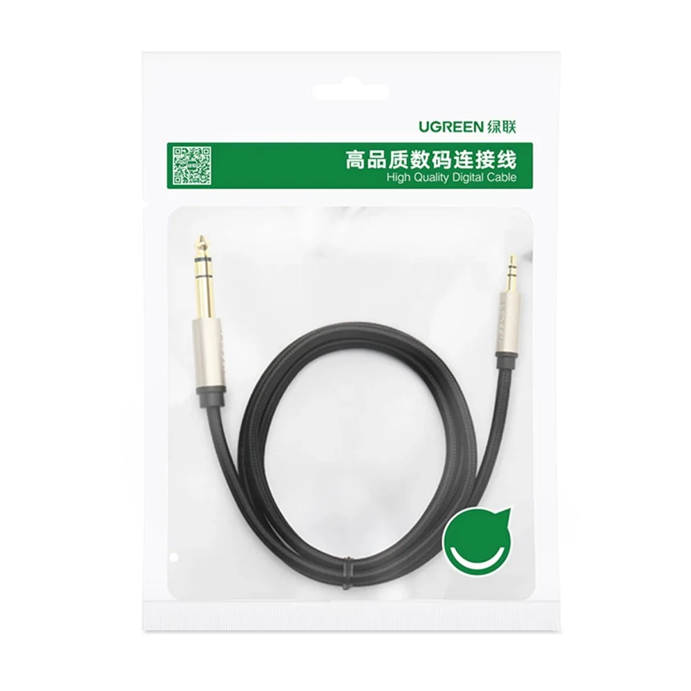 Ugreen 3.5mm Male To 6.35mm TRS Stereo Audio Cable - 3M (Gray) (AV127/10629) - Image 9