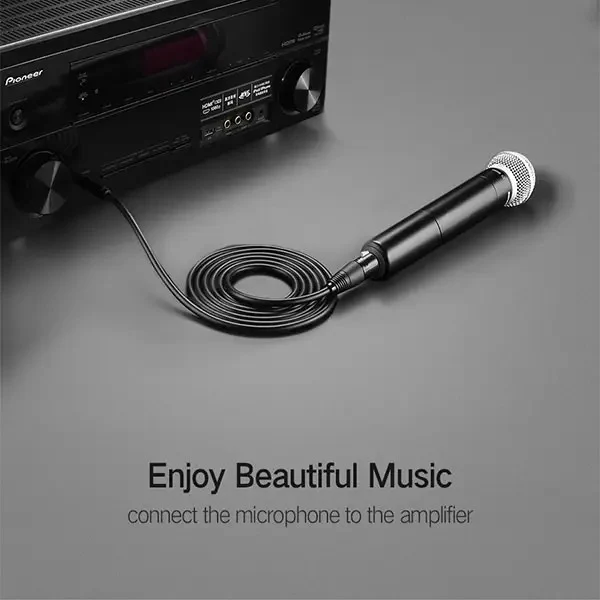 Ugreen 6.5mm Male to XLR Female Cable - 2m (Black) (AV131/20719) - Image 2