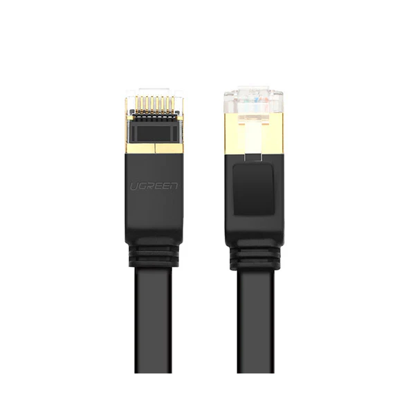 Ugreen Cat 7 U/FTP Flat Ethernet Cable - 10M (Black) (NW106/11265) - Image 3