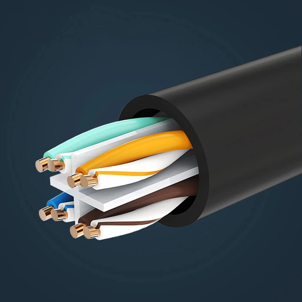 Ugreen Cat6 F/UTP Male to Female Ethernet Extension Cable - 1m (Black) (NW112/11279) - Image 7