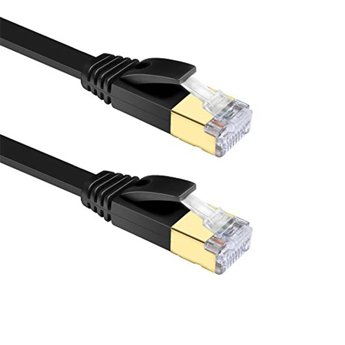 UGreen CAT7 U/FTP Flat Ethernet Cable - 3m (Black) (NW106/11262) - Image 5