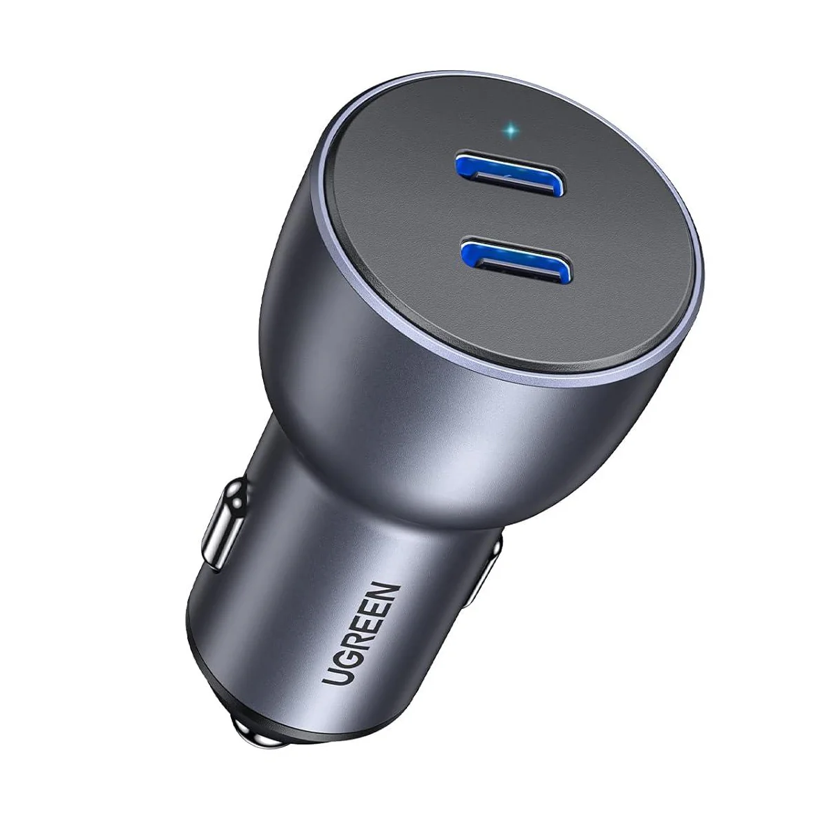 Ugreen Dual USB-C PD 60w Fast Car Charger (CD213/70594) - Image 2