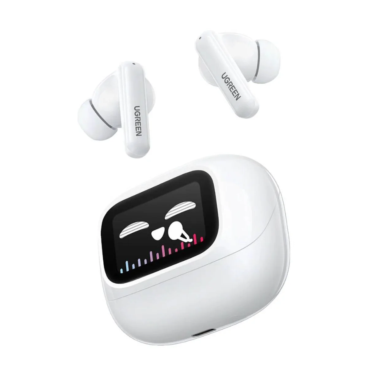 Ugreen EchoBuds Magic Hybrid Active Noise-Cancelling Earbuds White (WS211/55137) - Image 10