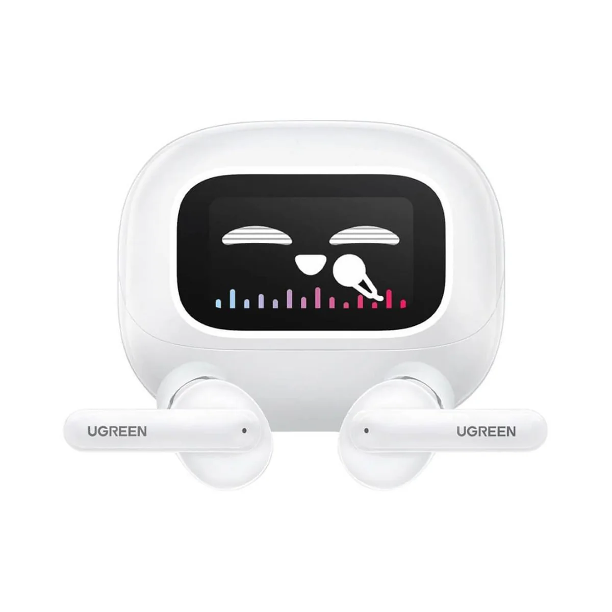 Ugreen EchoBuds Magic Hybrid Active Noise-Cancelling Earbuds White (WS211/55137) - Image 11