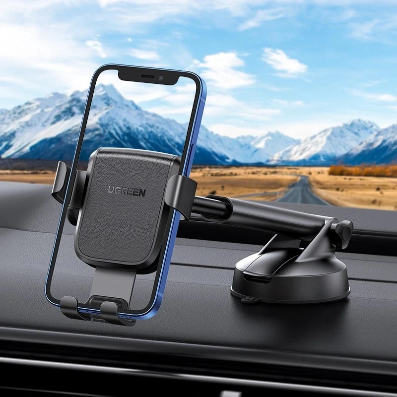 Ugreen Gravity Phone Holder with Suction Cup (Black) (LP200/60990B) - Image 3