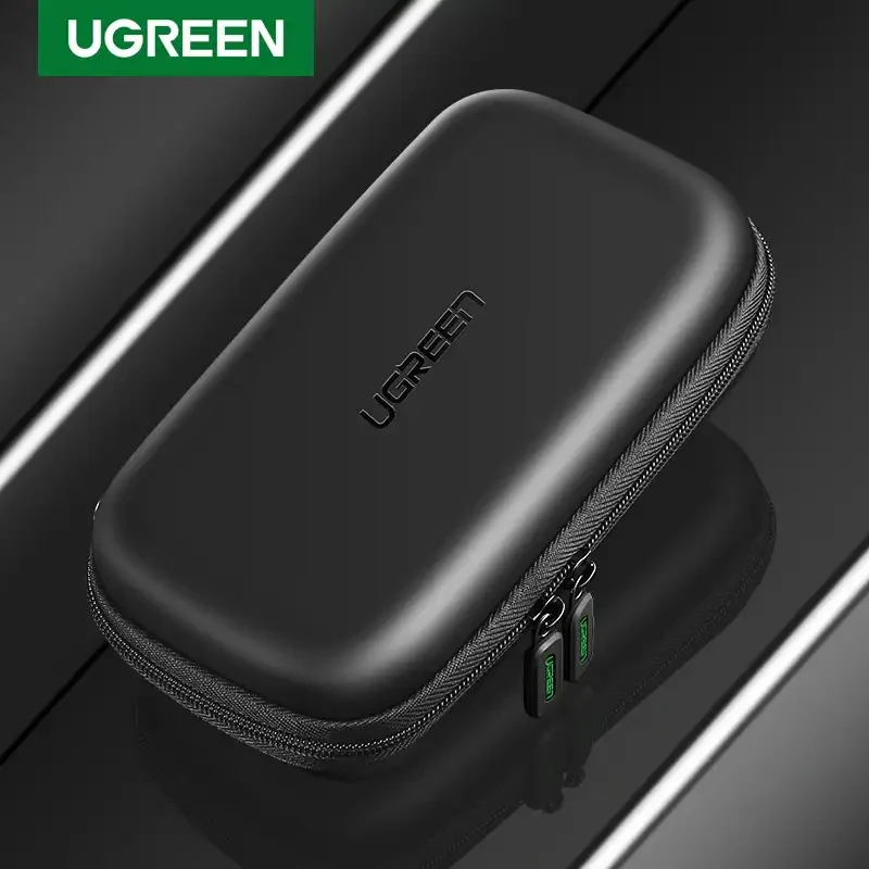 UGreen Hard Disk & Accessory Multi-Functional Storage Bag - Large Size (Black) (LP128/50274) - Image 3