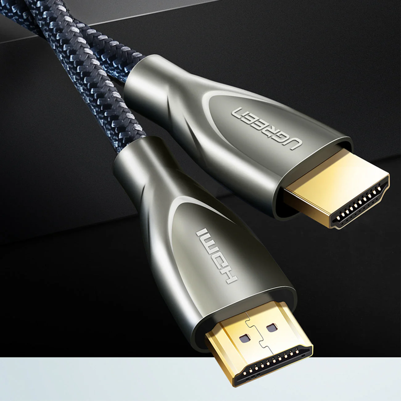 UGreen HDMI 2.0 Male To Male Cable - 1.5m (Gray) (HD131/50107) - Image 3