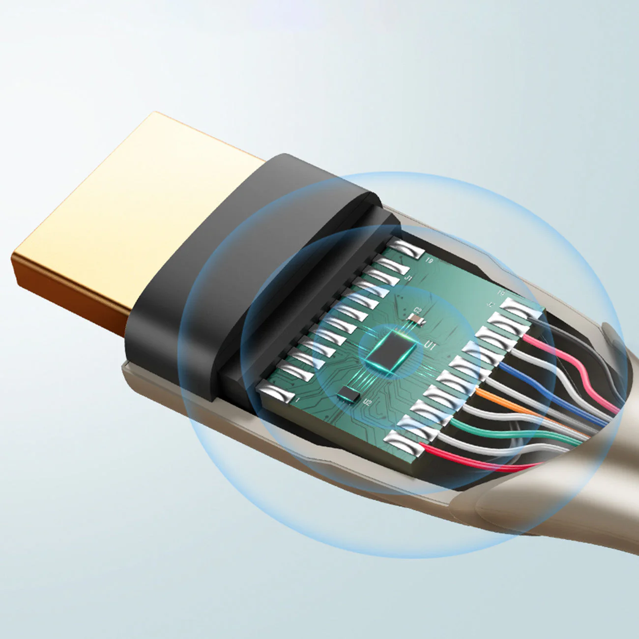 UGreen HDMI 2.0 Male To Male Cable - 1.5m (Gray) (HD131/50107) - Image 5
