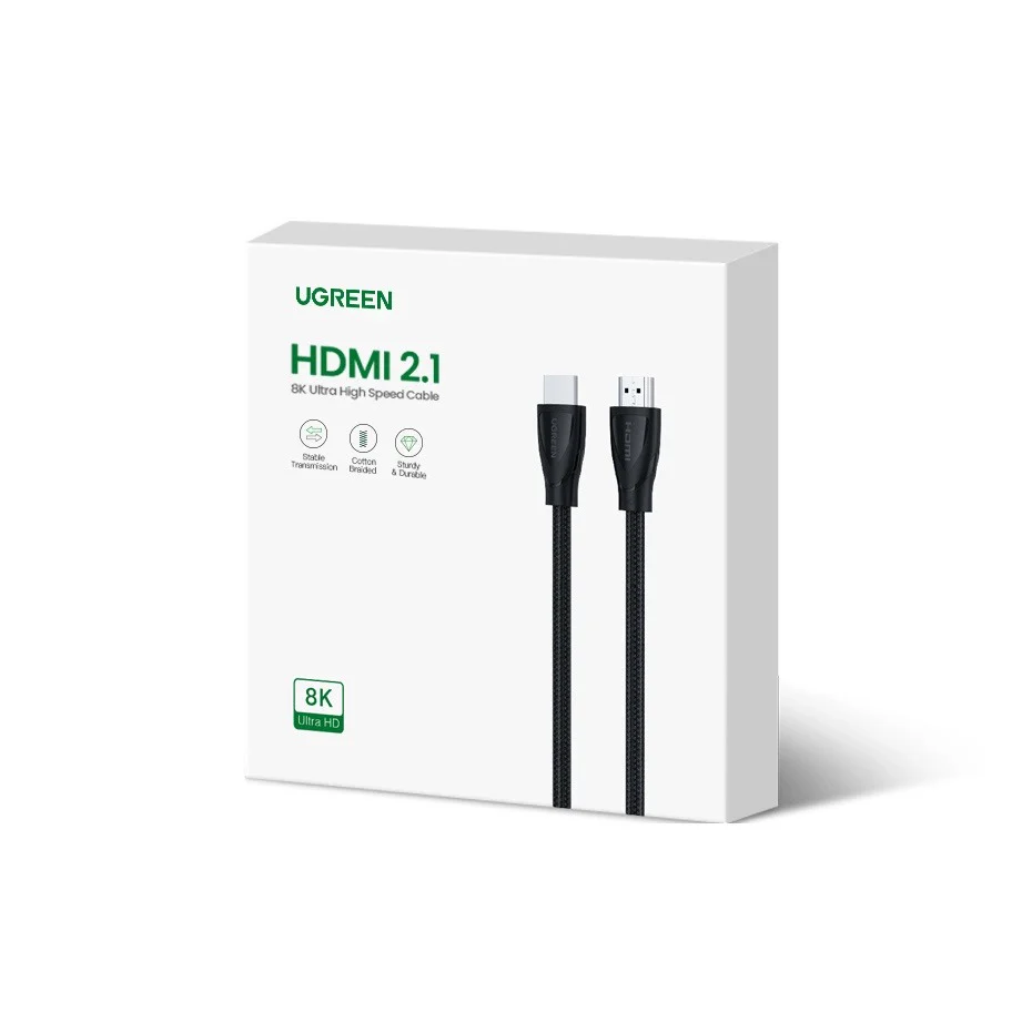 UGreen HDMI 2.1 Male To Male Cable - 3m (Black) (HD140/80404) - Image 10
