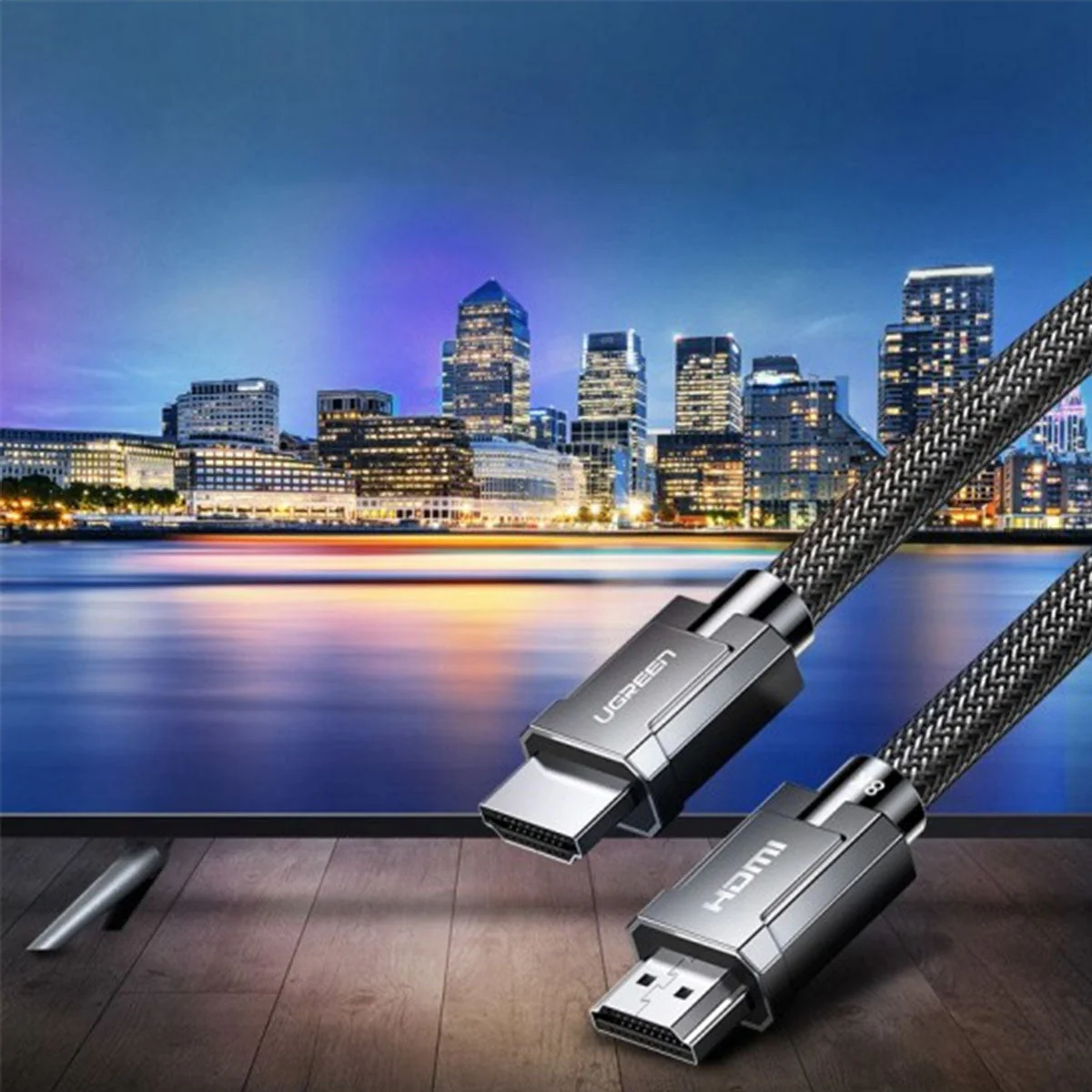 UGreen HDMI 2.1 Male To Male Cable - 3M (Gray) (HD135/80602) - Image 5