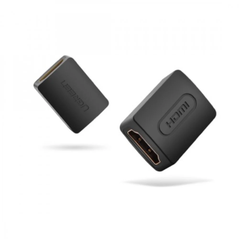 UGreen HDMI Female To Female Adapter For Extension (Black) (20107/20107) - Image 3