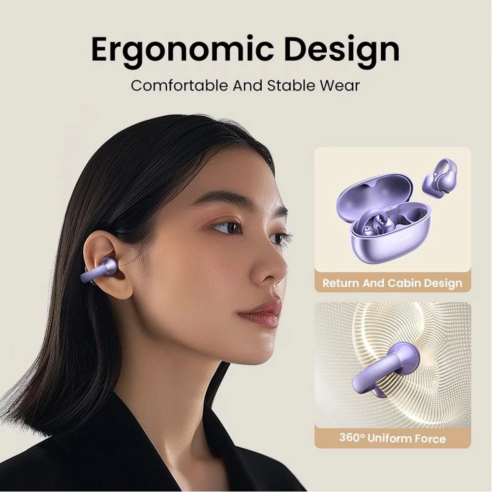 Ugreen Hitune S3 True Wireless Earbuds (Black, White, Purple, Champagne Gold) - Image 3