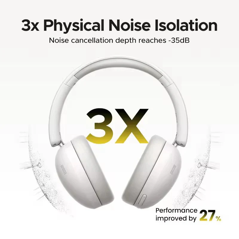 Ugreen HiTune Studio Max2 Headphones (Black, Light Grey) - Image 8