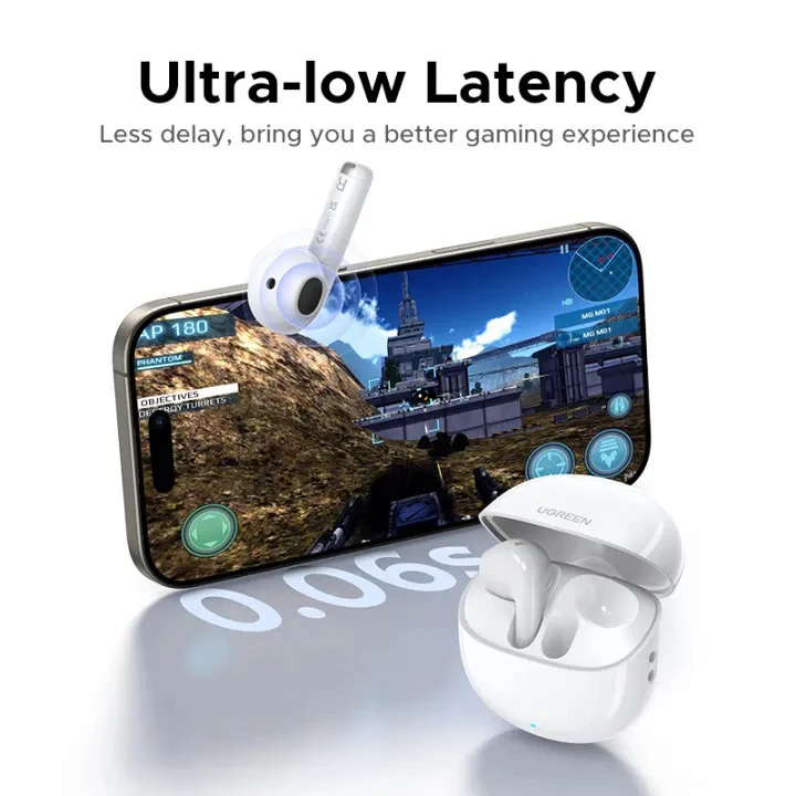 Ugreen LightBuds True Wireless Earbuds (White) (WS217/65876) - Image 4