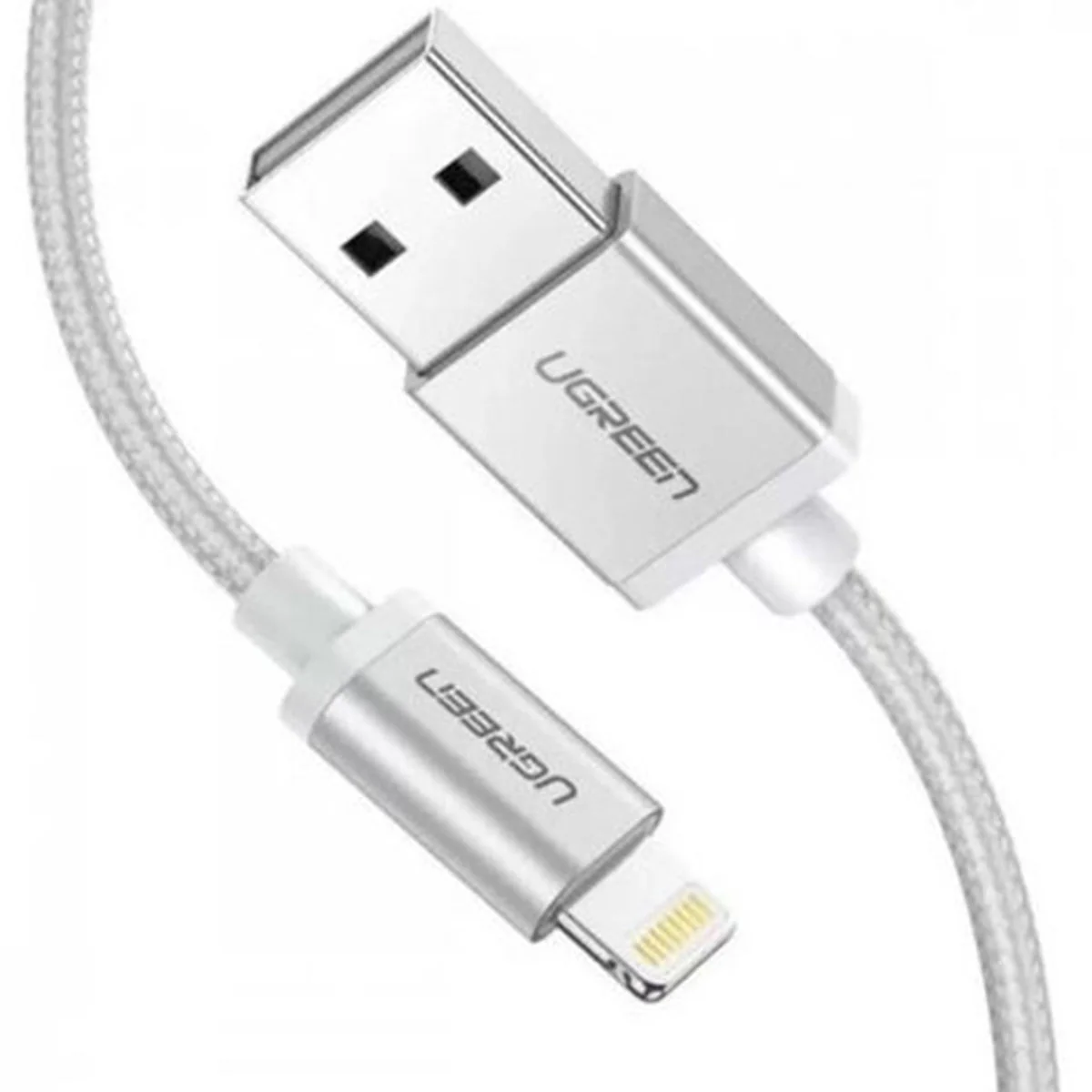 UGreen Lightning To USB 2.0 A Male Cable - 1.5M (Silver) (US199/60162) - Image 2