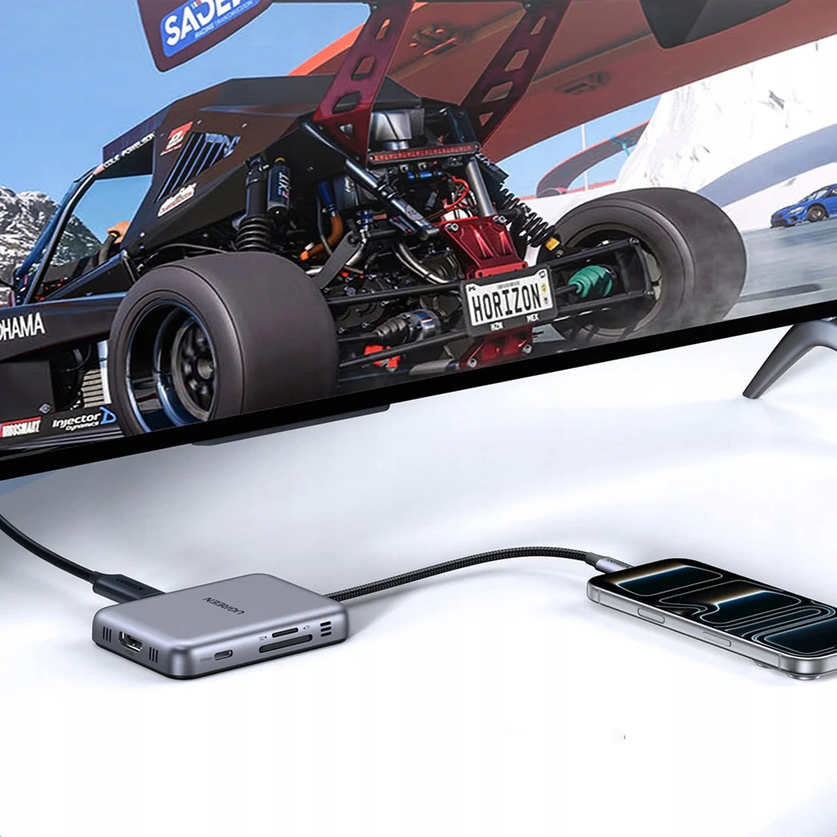 Ugreen Magnetic 7-in-1 USB-C Hub - USB-C to HDMI + 2xUSB-A 3.2 + USB-C 3.2 + PD + SD + TF (CM896/65759) - Image 11