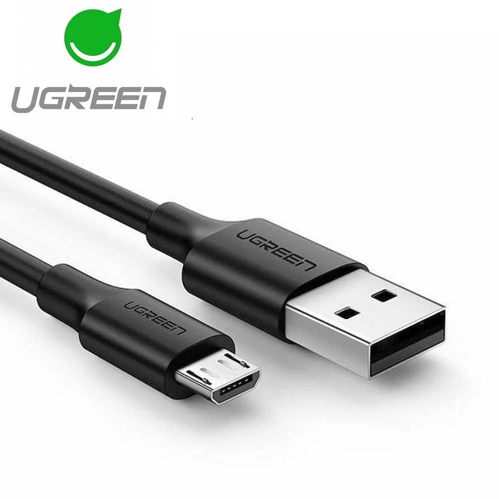 UGreen Micro USB Male To USB 2.0 A Male Cable - 2M (Black) (US289/60138) - Image 3