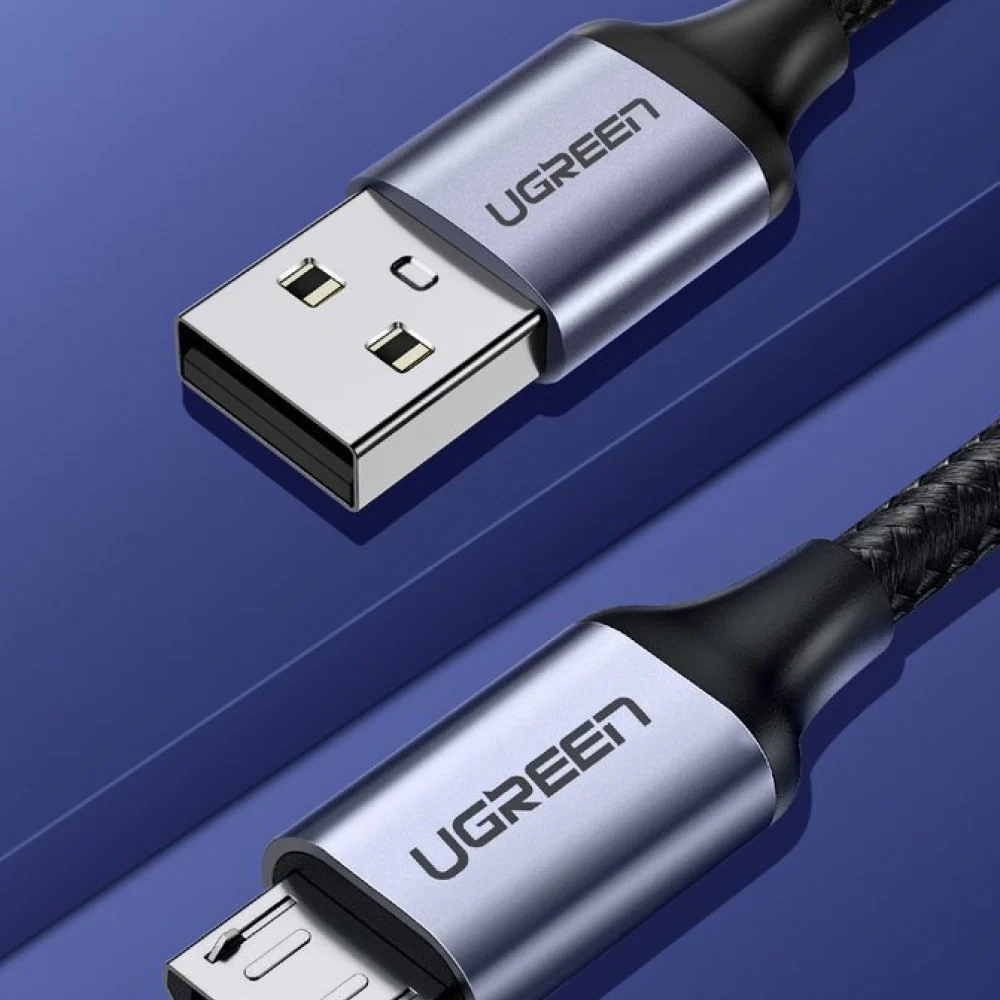 UGreen Micro USB Male To USB 2.0 A Male Cable - 2m (Black) (US290/60148) - Image 5