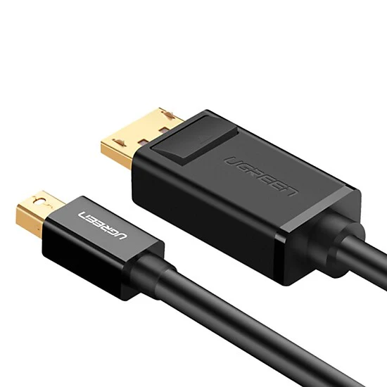 UGreen Mini DP To DP Cable - 1.5m (Black) (MD105/10477) - Image 3