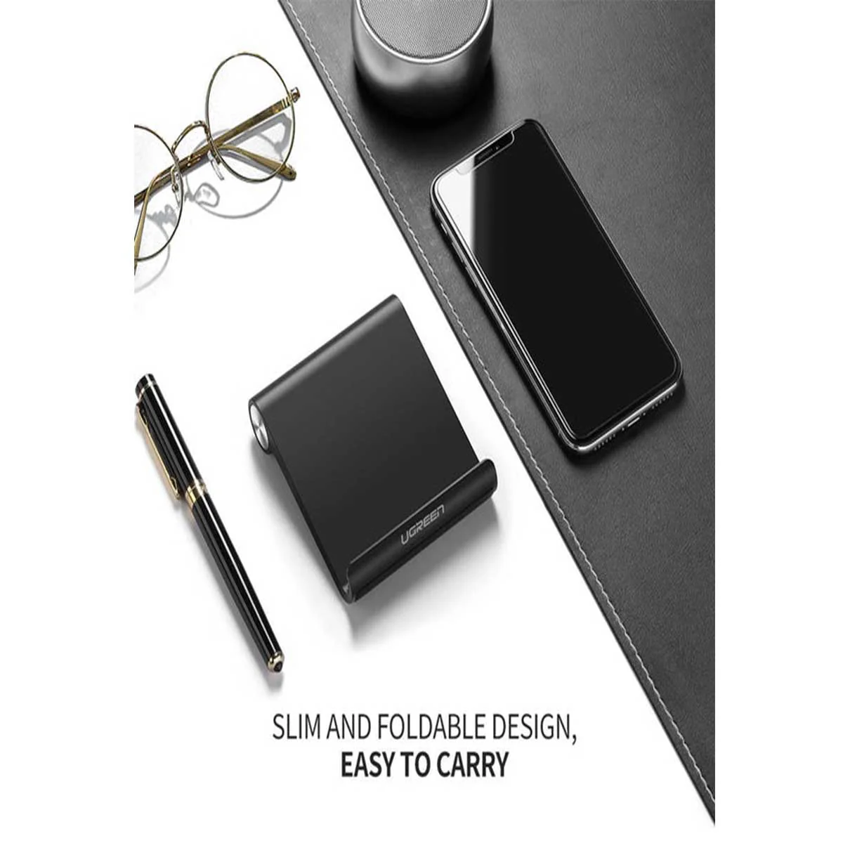 UGreen Multi-Angle Adjustable Portable Phone Stand (Black) (LP106/50747) - Image 4