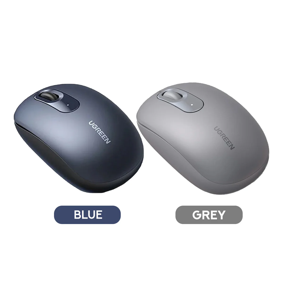 Ugreen Multi-Mode 1600DPI Wireless Mouse (Blue, Grey)