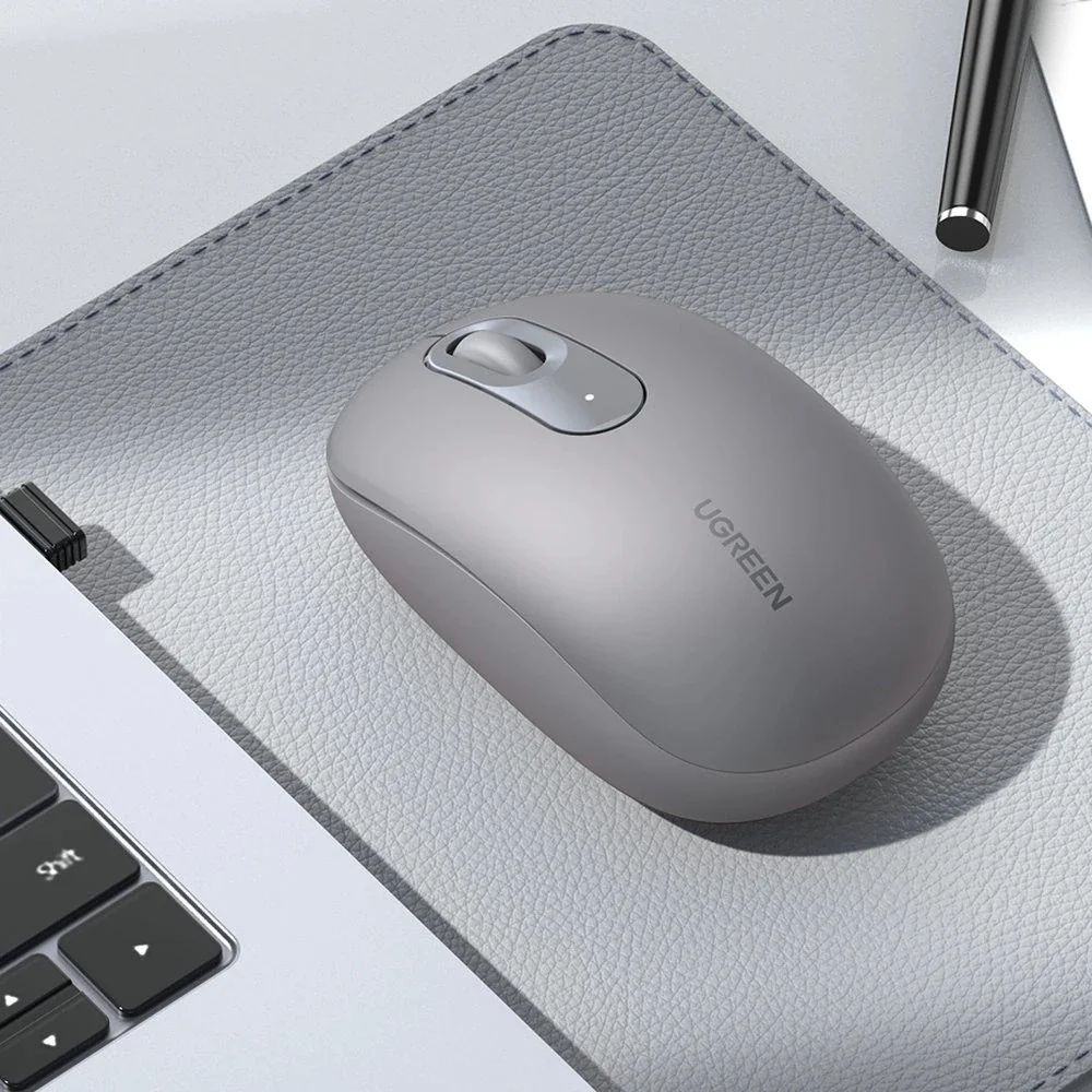 Ugreen Multi-Mode 1600DPI Wireless Mouse (Blue, Grey) - Image 7