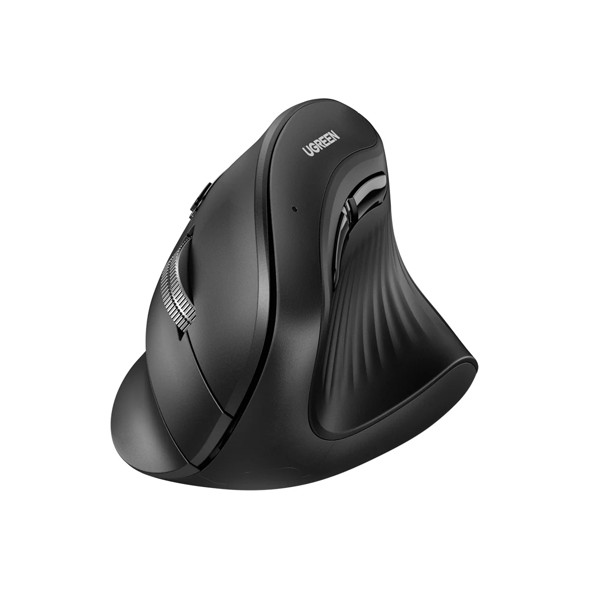 Ugreen Multi-Mode 4000DPI Mini Wireless Vertical Mouse (Black) (MU008Smini/85310)