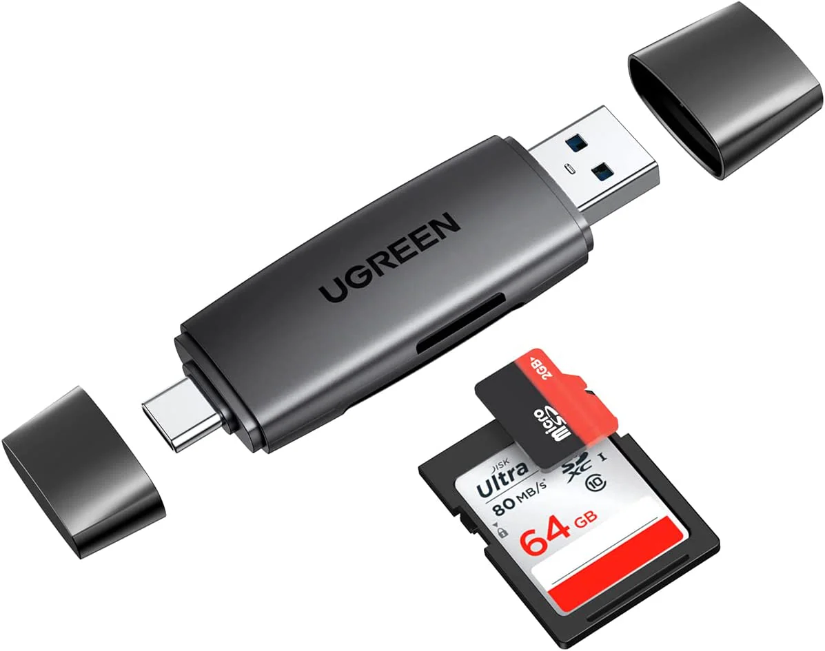UGreen Multifunctional Card Reader (Black) (CM304/80191) - Image 3