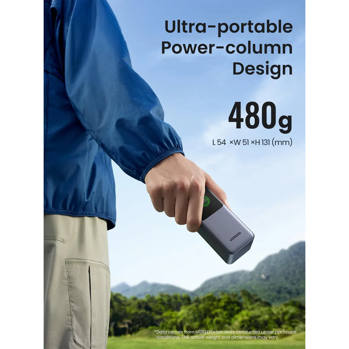 Ugreen Nexode 20000mAh Quick Charging 130W Power Bank (Black) (PB721/35524B) - Image 3