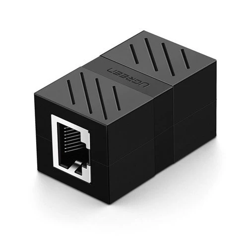UGreen RJ45 Ethernet Cable Extender Adapter - 1 Piece (Black) (NW114/20390)
