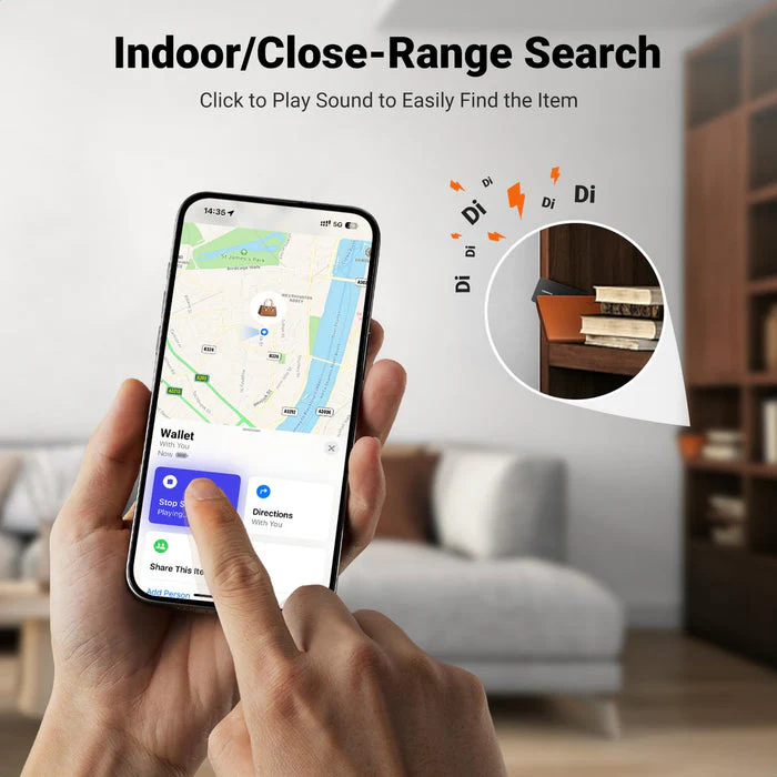 Ugreen Slim Smart Bluetooth Finder (CM817/45298) - Image 7