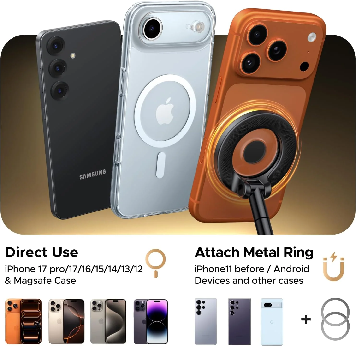 Ugreen Suction Cup Magnetic Phone Mount (Black) (LP970/75666) - Image 6