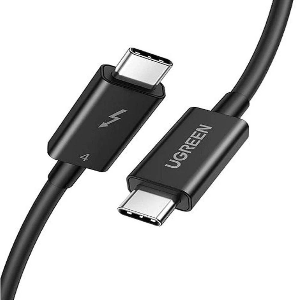 UGreen Thunderbolt 4 Type-C Male To Male Cable - 2M (Black) (US501/60621)