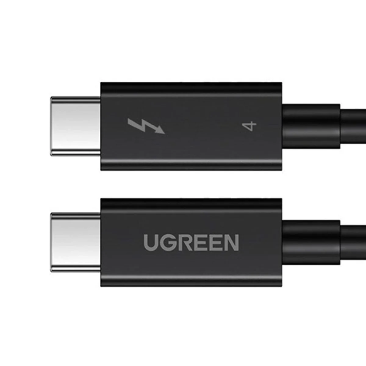 UGreen Thunderbolt 4 Type-C Male To Male Cable - 2M (Black) (US501/60621) - Image 2