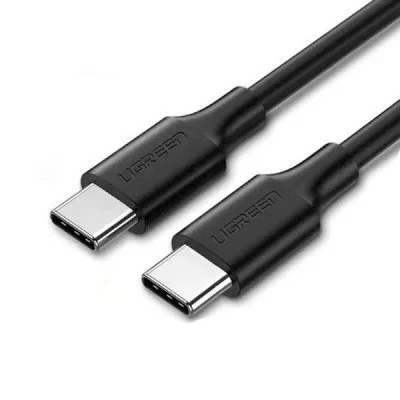 UGreen Type C 2.0 Male To Type C 2.0 Male 5A Data Cable - 1m (Black) (US316/70427) - Image 2