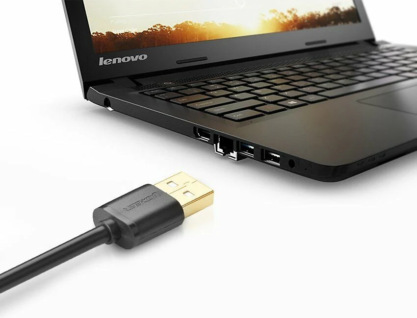 UGreen USB 2.0 A Male To Female Extension Cable - 2m (Black) (US103/10316) - Image 4
