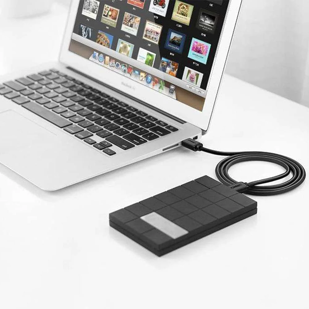 UGreen USB 2.0 A Male To Male Cable - 1m (Black) (US102/10309) - Image 6