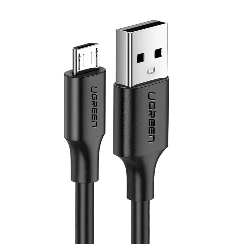 UGreen USB 2.0 A To Micro USB Cable - 0.25m (Black) (US289/60134)