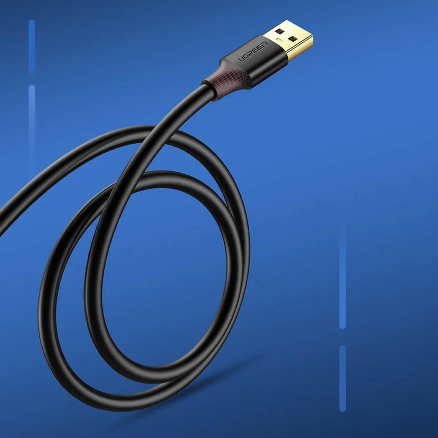 UGreen USB 3.0 A Male To Female Extension Cable - 0.5M (Black) (US129/30125) - Image 9