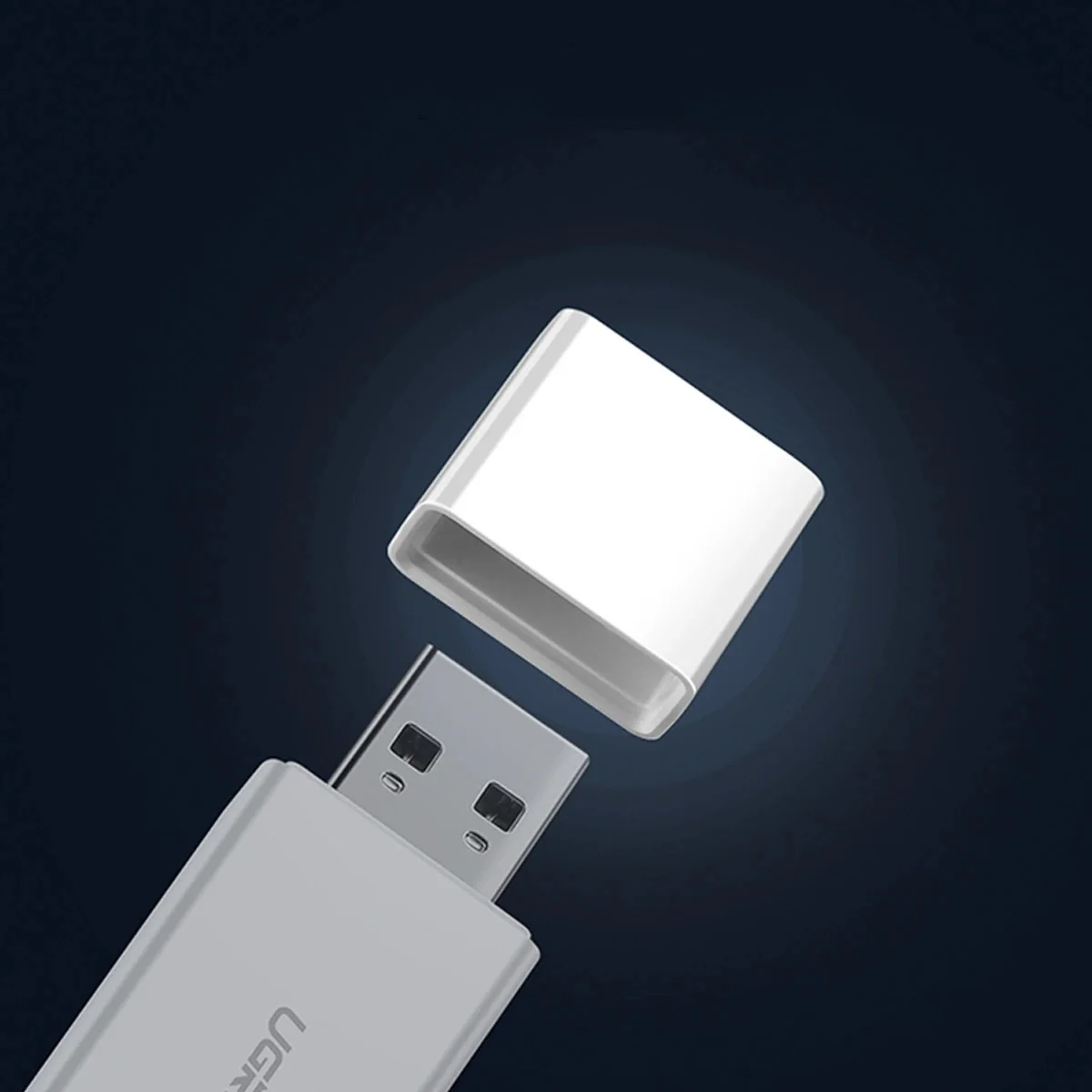 UGreen USB 3.0 Card Reader For TF/SD (White) (CM104/40753) - Image 5