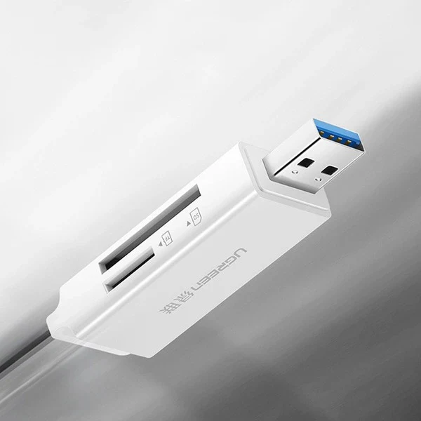 UGreen USB 3.0 Card Reader For TF/SD (White) (CM104/40753) - Image 6