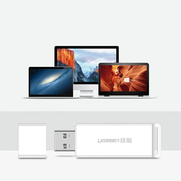 UGreen USB 3.0 Card Reader For TF/SD (White) (CM104/40753) - Image 8