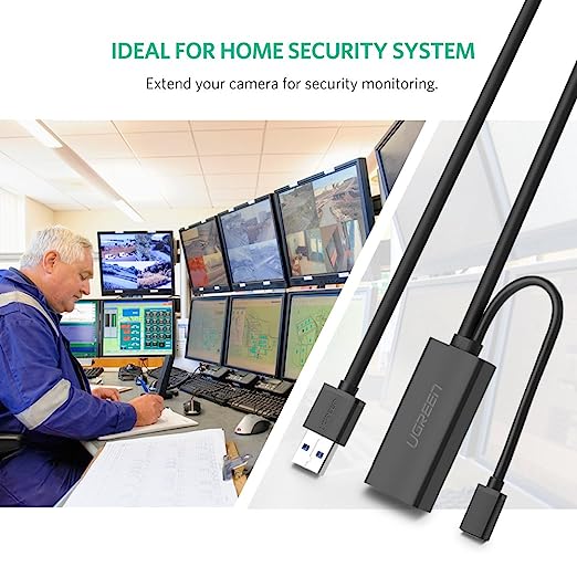 UGreen USB 3.0 Extention Cable - 10m (Black) (US175/20827) - Image 7