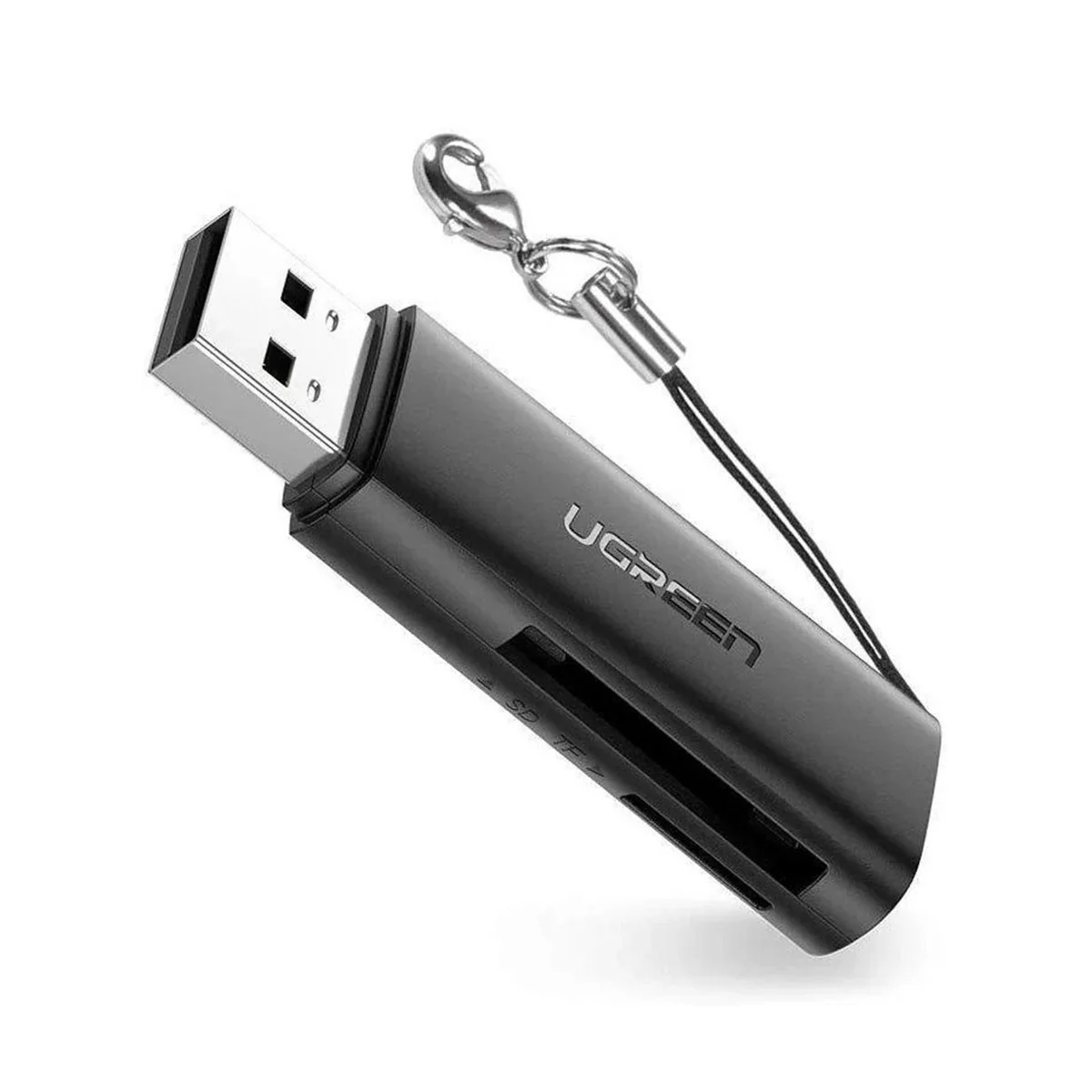 UGreen USB 3.0 Multifunction Card Reader For TF/SD - (Black) (CM264/60722) - Image 2