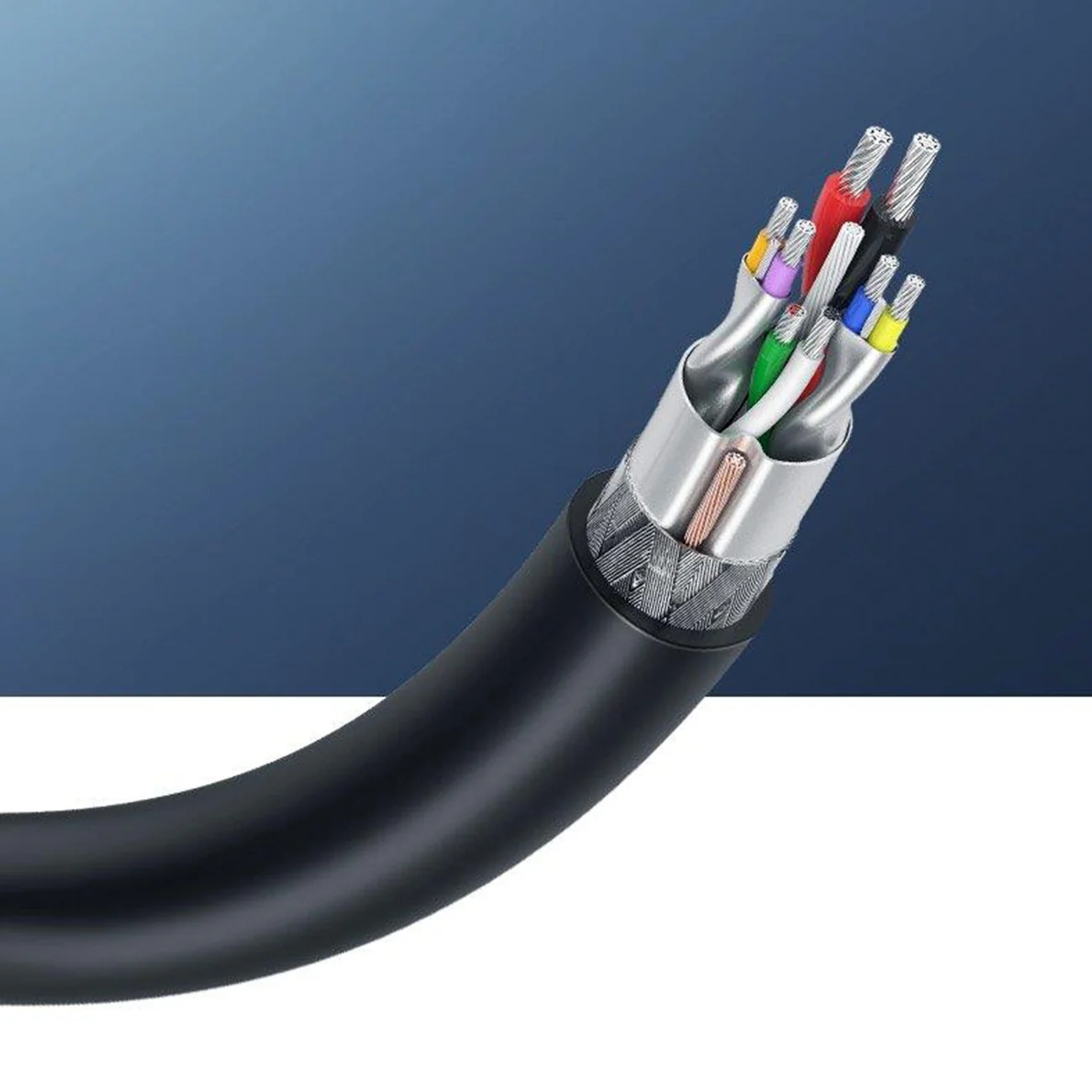Ugreen USB-A 3.0 male to male cable - 1m (Black) (US128/10370) - Image 6