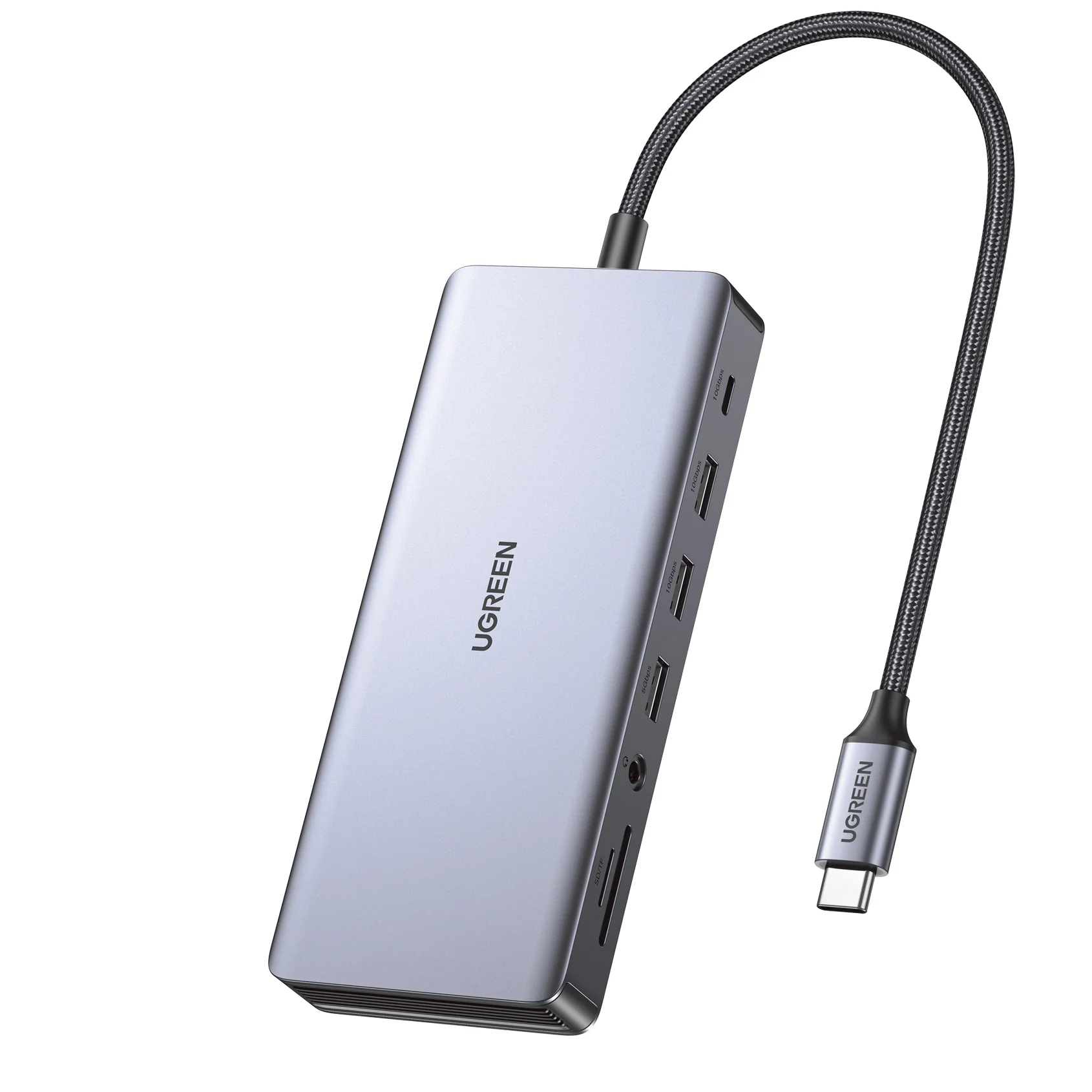UGreen USB-C 13-In-1 Multifunction Adapter (Grey) (CM681/15978) - Image 3